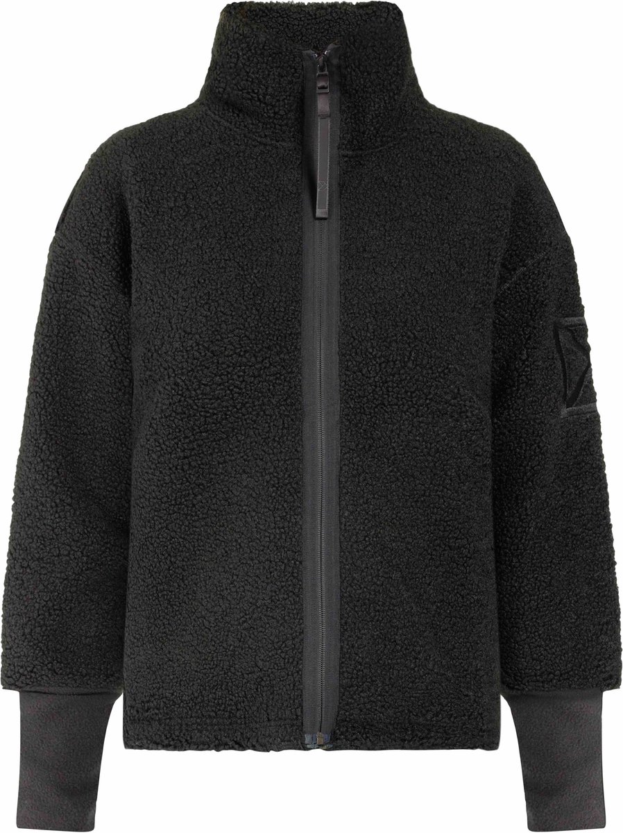 Didriksons MELLA WNS FZ 3 Dames Outdoorvest Zwart