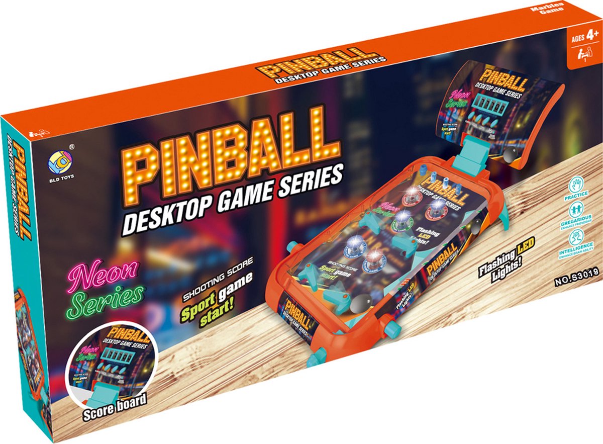 2024 Neuer Mini-Elektro-Spiel automat Münz betriebener Flipper für Kinder und El