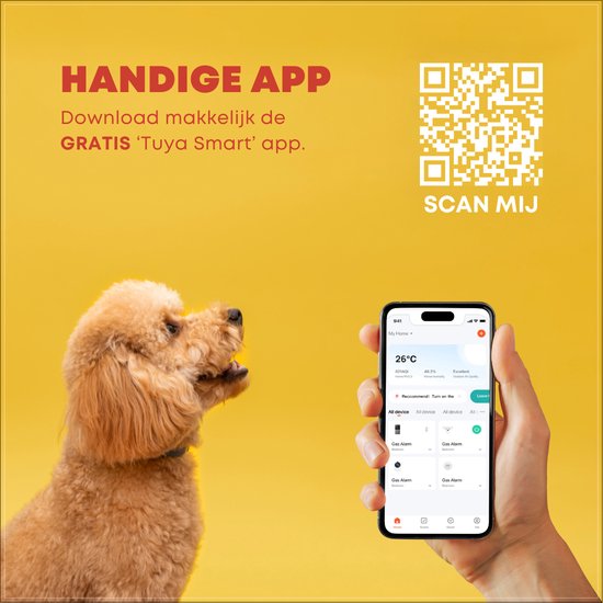 Camicoo® Beveiligingscamera binnen - Huisdiercamera met app - Hondencamera - Petcam - Incl. 32GB SD - Ultra HD 2K 3MP - Eenvoudige Installatie - Volgt beweging en geluidsdetectie - Alexa, Google Assistant en 5GHz compatibel - Indoor camera - Zwart