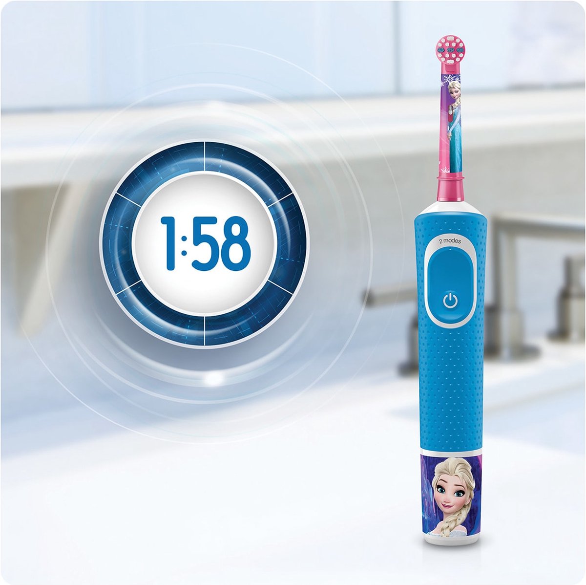 Oral-B Kids Elektrische Tandenborstel Disney Frozen Editie - afbeelding 3