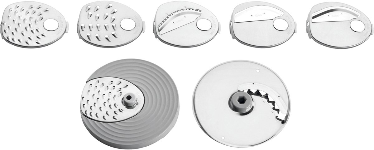 Concept ES1000, Grijs, Wit, Draaiknop, Roestvrijstaal, 1,2 m, 200 W