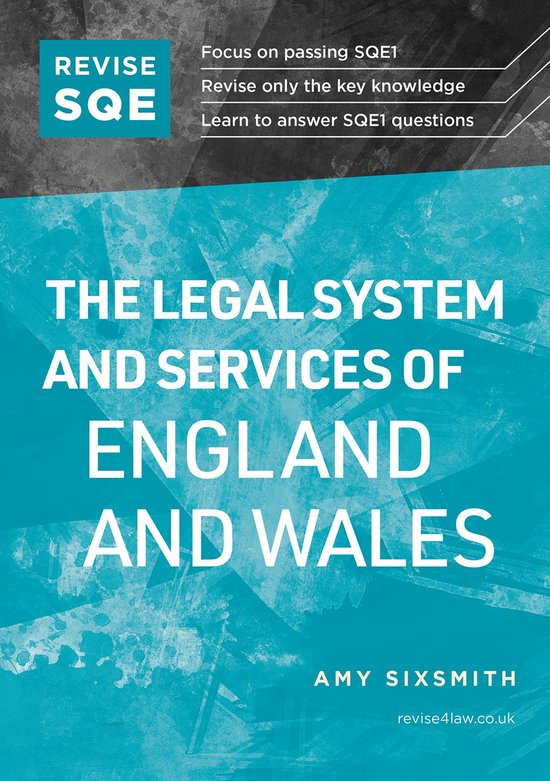 Revise SQE The Legal System and Services of England and Wale ... - cover