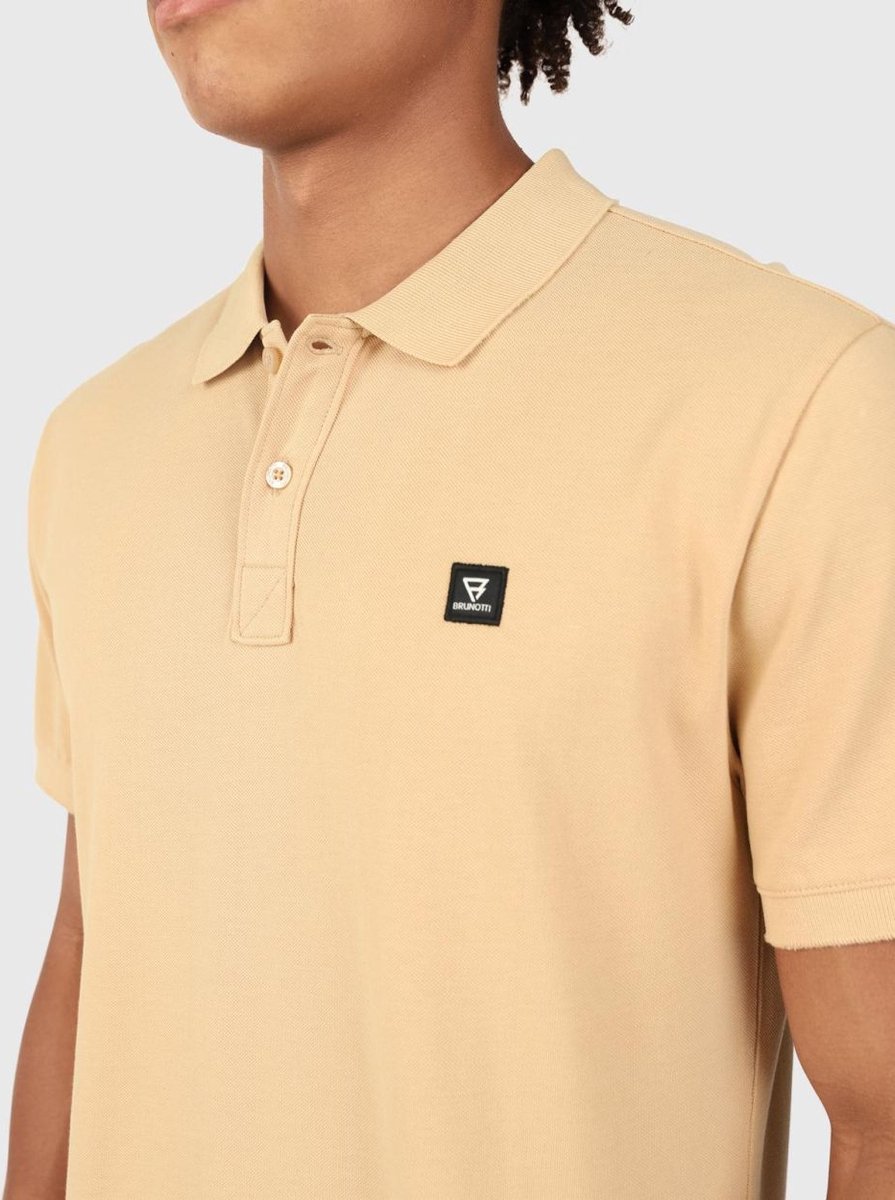 Brunotti TavECO Heren Polo – XL Beige