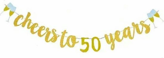 We're Engaged, banner-slinger, verlovingsfeest, AF-wimpelketting, zwart en goud