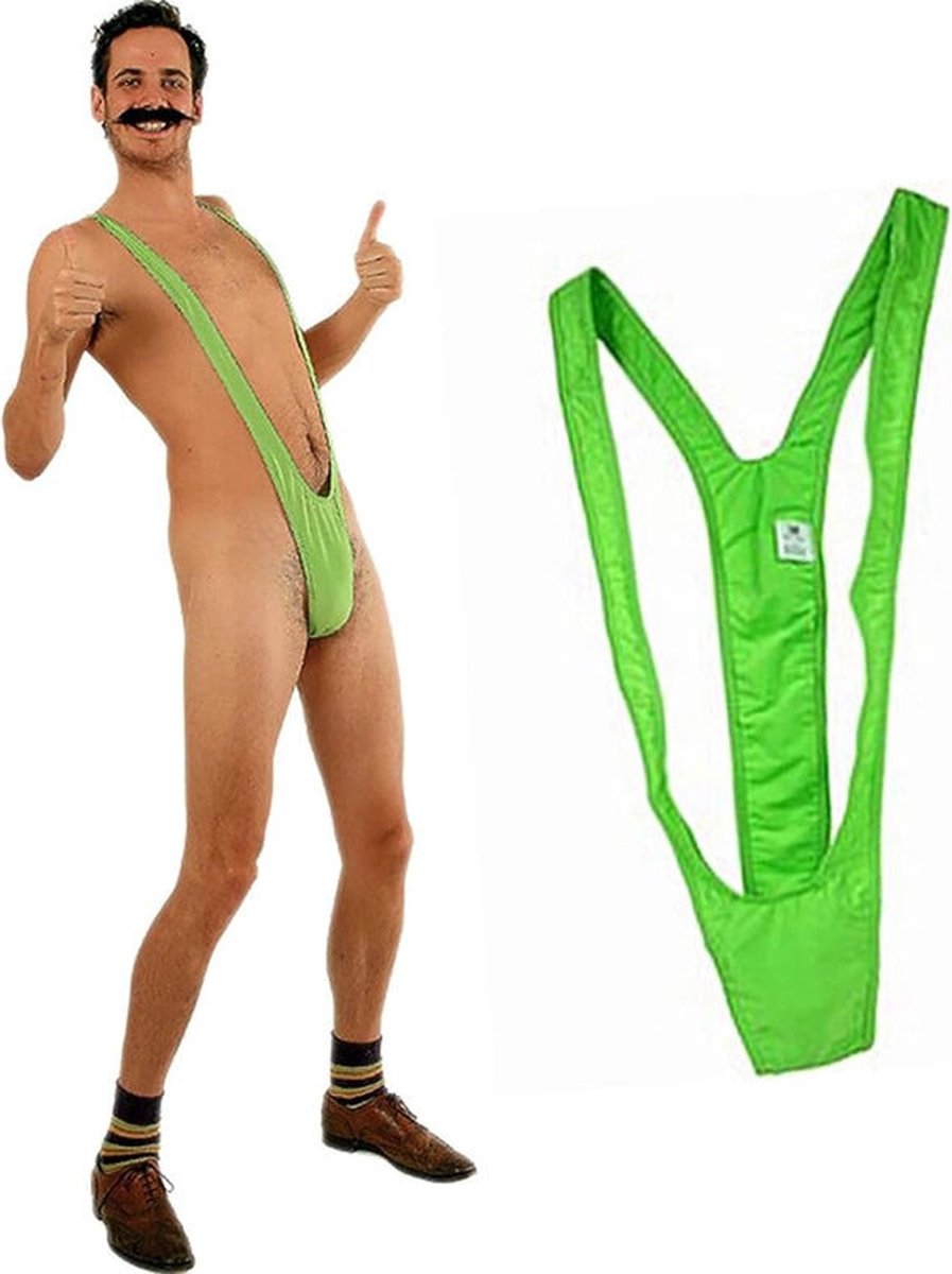 Goedkoopste DIABLO PICANTE - GREEN MENS TRIKINI | EROTISCHE ROLLENSPEL KLEDING
