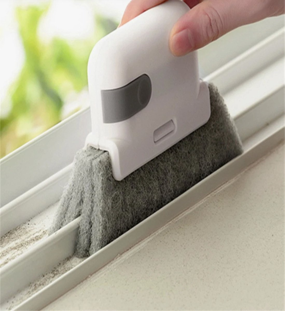 Goedkoopste Raam reinigingsborstel - Stof verwijderaar - Voor ramen - Schoonmaak borstel - Voor smalle bereikbare plaatsen