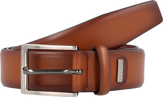 LLOYD Cintura Sottile Uomo In Pelle – Color Cognac – Accorciabile W95