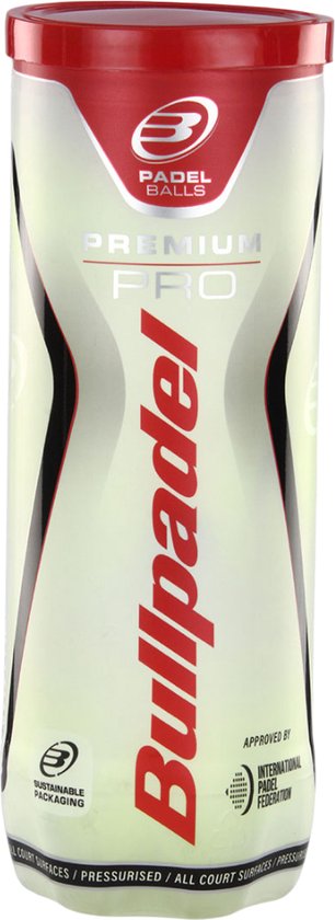 Bullpadel Premium Pro Padelballen