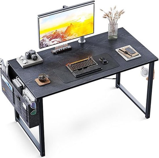 Klein Bureau Zwart 80 X 40 X 735 Cm Computertafel Met 