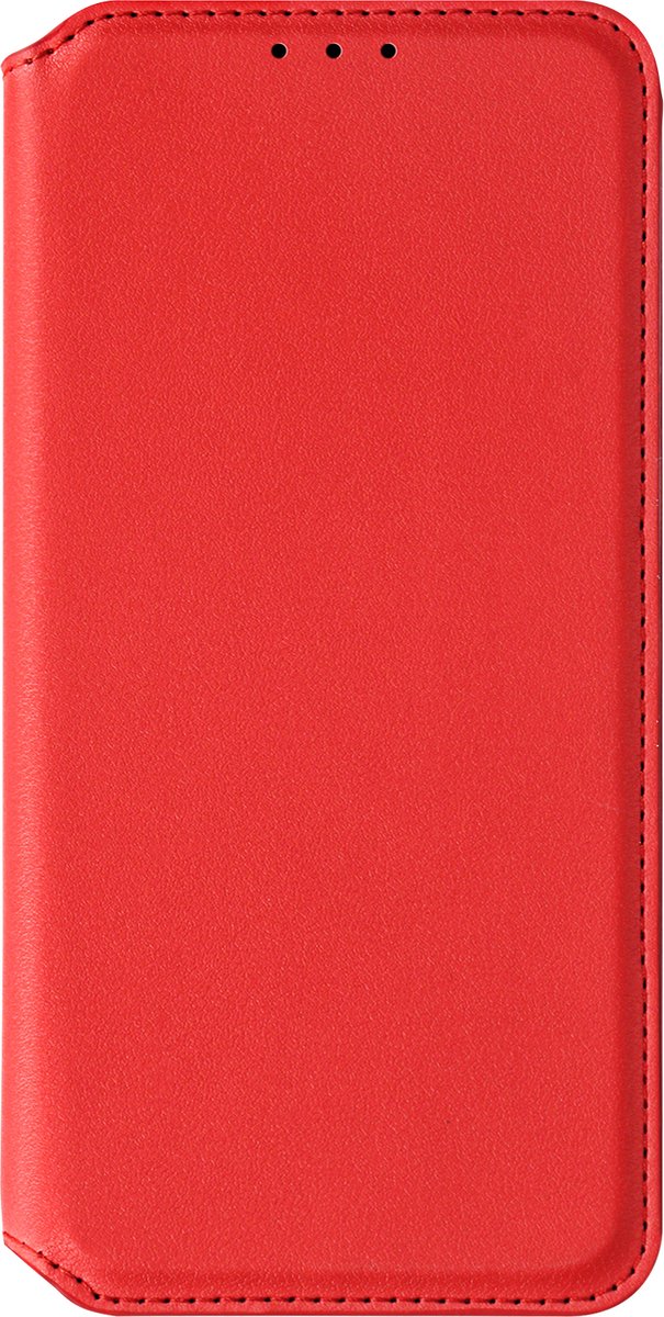 Avizar Foliohoes Geschikt voor Nokia 8.1 met multifunctionele klep, Rood