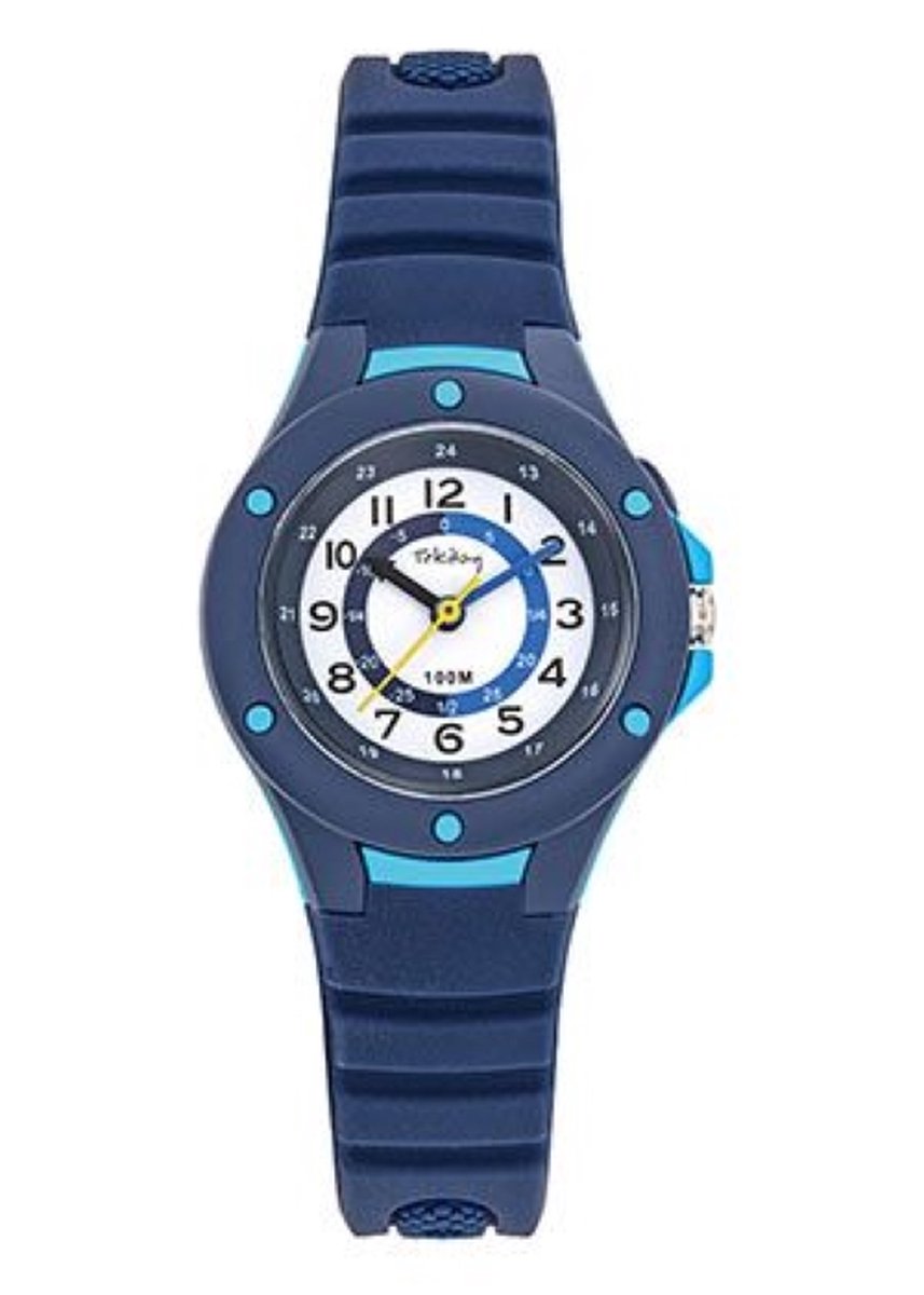 Tekday-Horloge-Kinder-30MM-Blauw-Licht draagcomfort-Achtergrond verlichting-Soepel om de pols-Silicone.