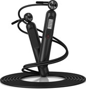 Bol.com Regal Tech® Elektrisch Springtouw - Digitaal Springtouw - Draadloos springtouw - Springtouw met teller - LCD display - Z... aanbieding