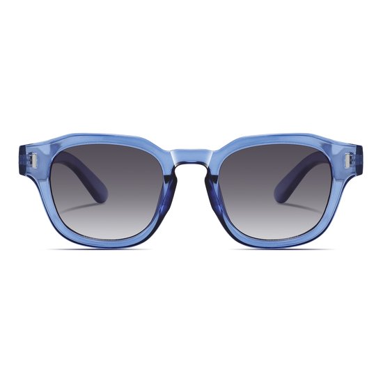 Zonnebril Transparant Blauw - Zwart Gradient - Zomer 2024 - Festival Zonnebril van Merkloos — afbeelding 2