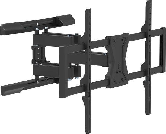 ELIVED TV-muurbeugel kantelbaar voor de meeste 37-75 inch platte en gebogen tv's met