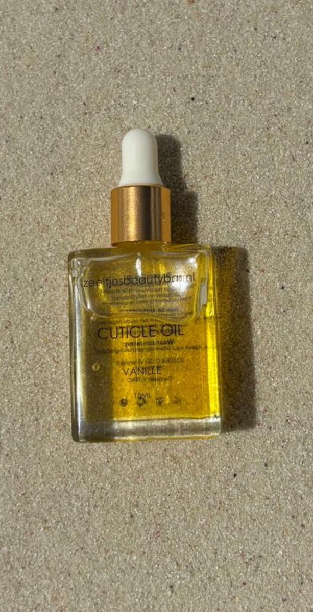 Goedkoopste Zeeltjesbeautybar - nagel riem olie Vanille 15ML
