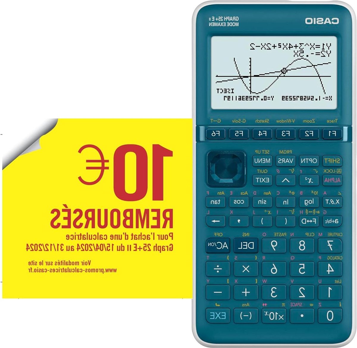 GRAPH25+EII - Geavanceerde rekenmachine met Casio