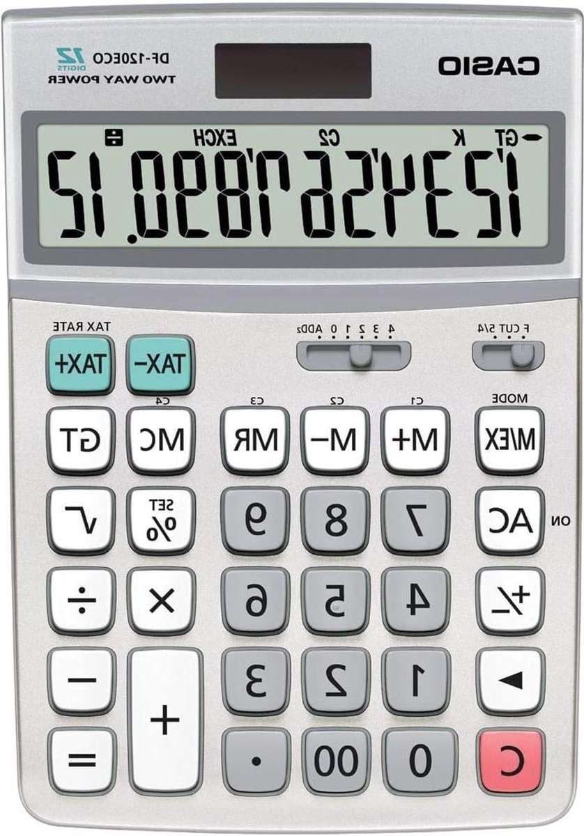 Bureaurekenmachine DF-120 ECO - Casio, kopen online