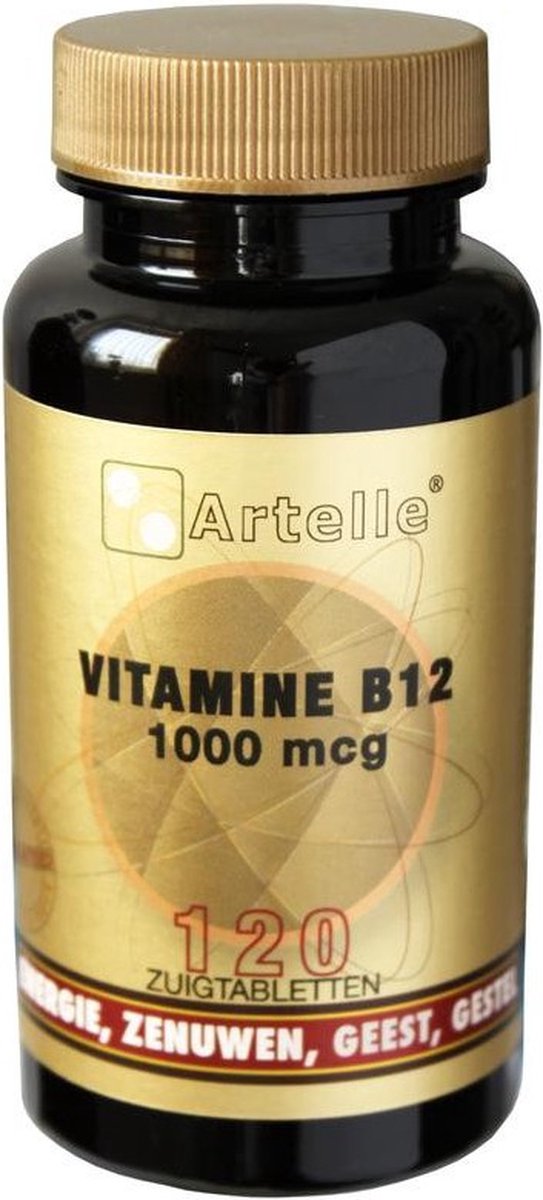 Artelle Vitamine B12 1000mcg 120 Zuigtabletten
