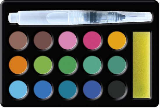 Janod Craft Set Aquarelle Peinture Par Numéros | Dinos