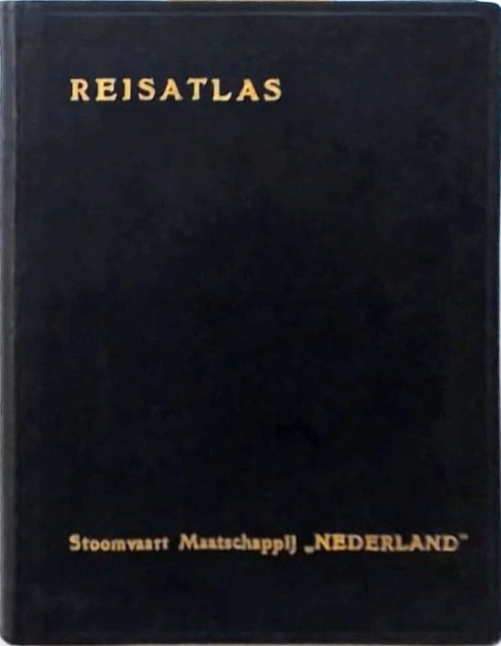 Reis-atlas der Stoomvaart Maatschappij Nederland - cover