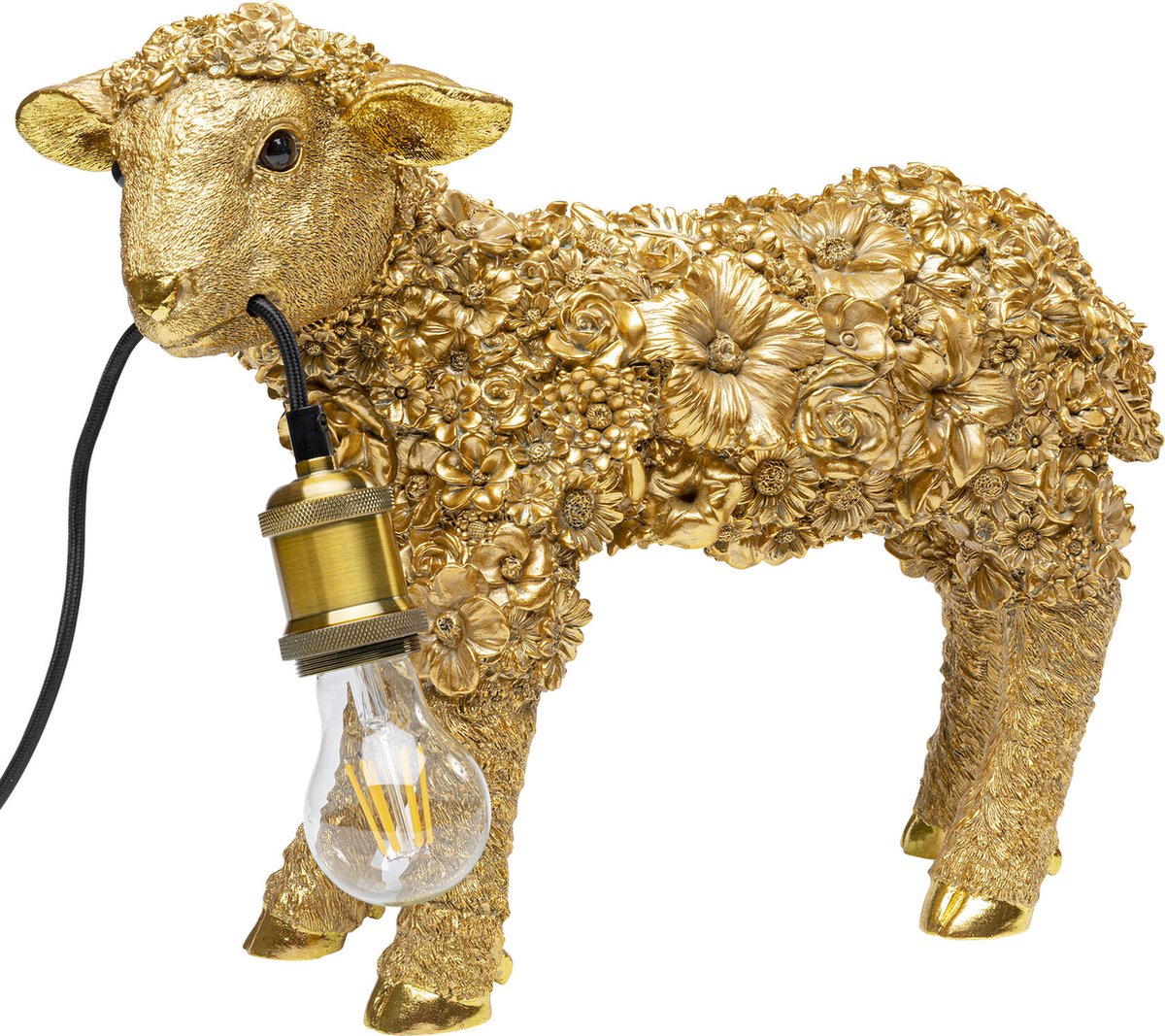 Kare Design - Tafellamp - Vloerlamp - Dierenlamp Bloemenschaap