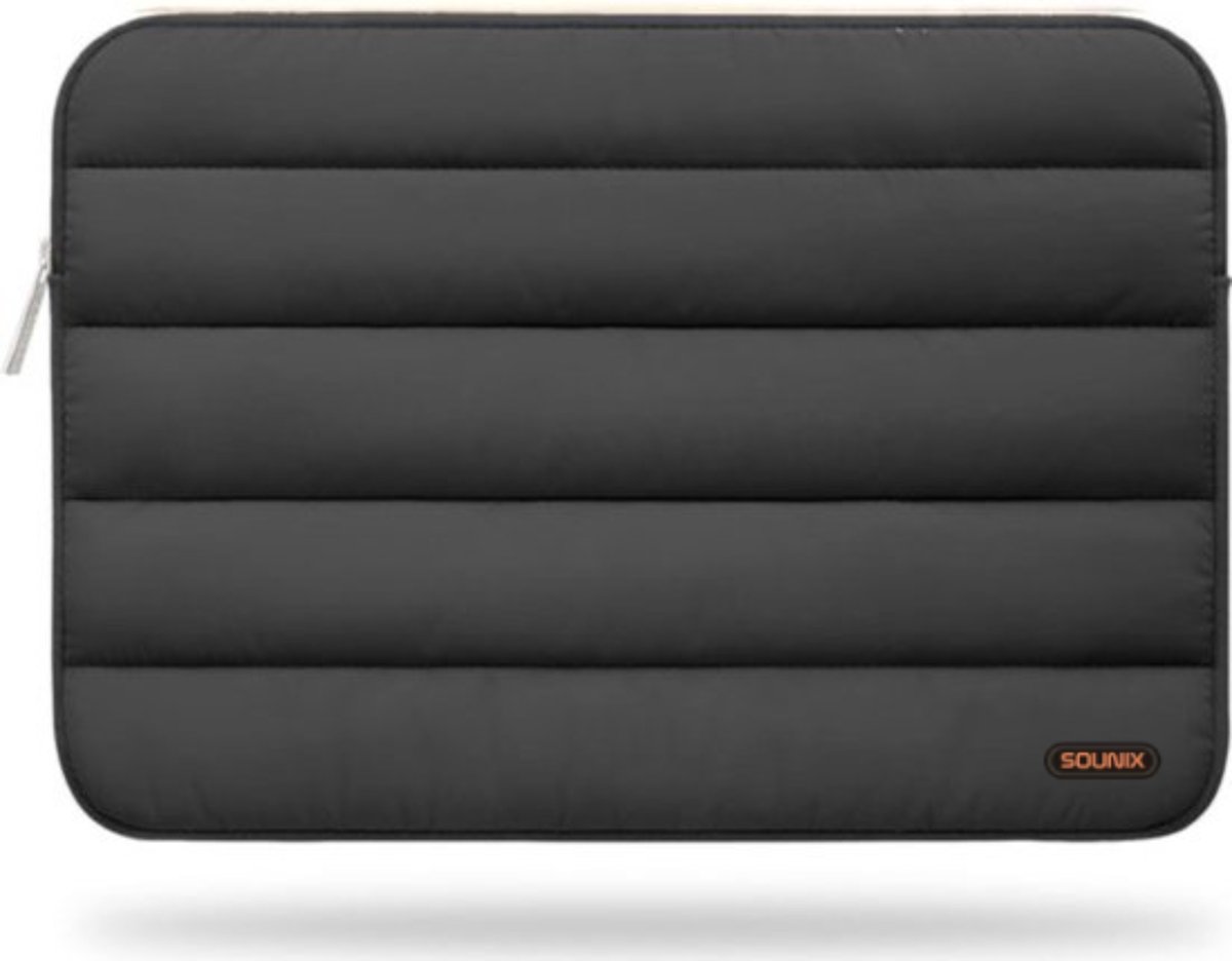 Sounix Laptophoes 15.6 inch - Laptop Sleeve - Zwart