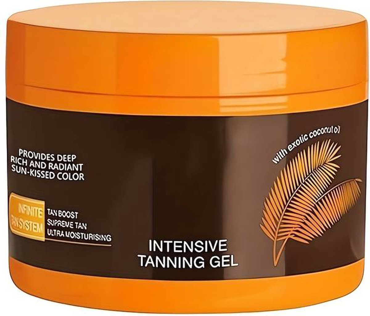 Goedkoopste Intense Tanning Gel - Bruiningscrème - Gel - Deep Brown - Bronze - Tanning Cream Oil - 150 gram