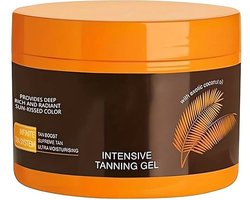 Intense Tanning Gel - Bruiningscrème - Gel - Deep Brown - Bronze - Tanning Cream Oil - 150 gram