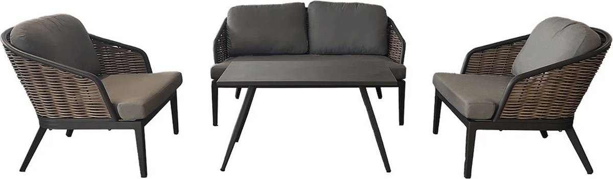 Loungeset hawaii nature grey Oosterik Home