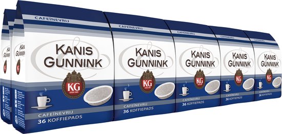Kanis & Gunnink Cafeïnevrij Koffiepads