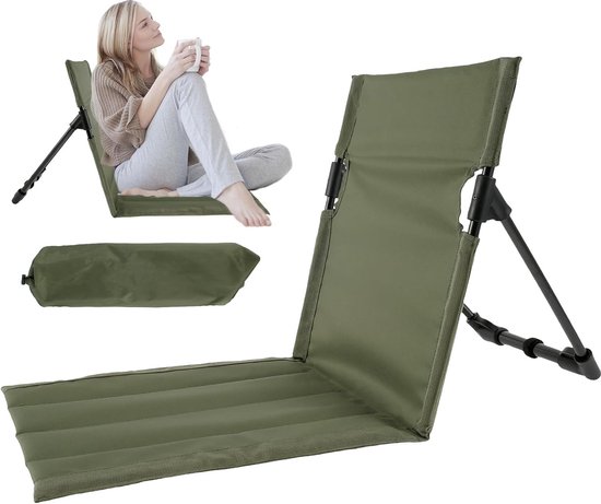 Opvouwbare Tuinstoel Retro Wit/Rood | Staal en Hout