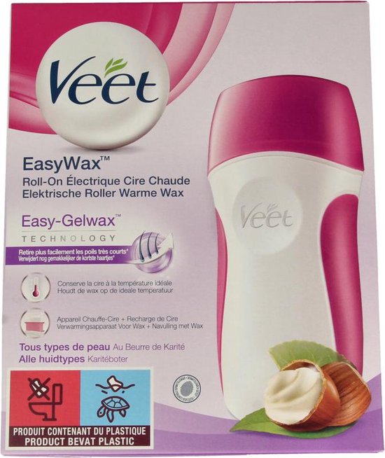 Foto: Veet ontharingsapparaat easy wax ontharings wax voor een zijdezachte huid