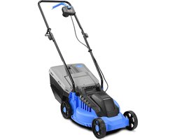 MKSS® Grasmaaier Elektrisch - Handmaaier - Kantenmaaier - Blauw met Zwart