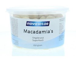 Nova Vitae - Macadamia - Ongebrand - 250 gram