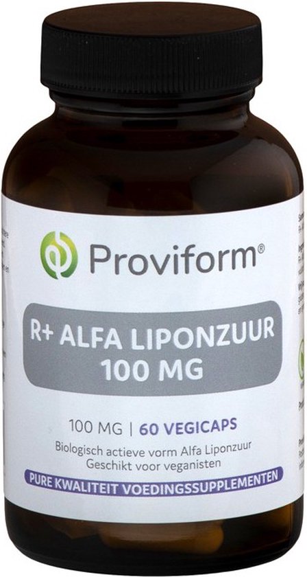 Foto: Proviform r alfa liponzuur 100mg vegicaps