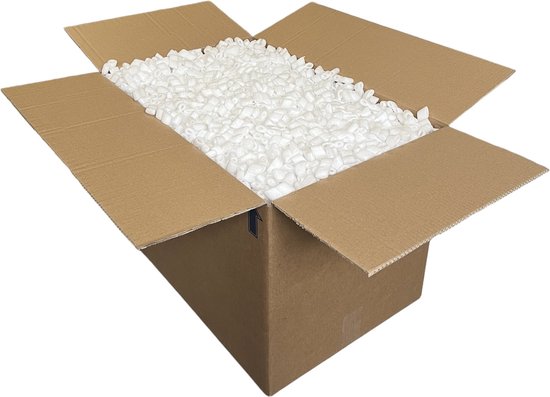 KimDo Opvulmateriaal Doos 96 Liter Wit Opvulchips Opvulschuim kimdo-opvulmateriaal-doos-96-liter-wit-opvulchips-opvulschuim