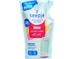 Seepje Wasmiddel Navulling - Kleur - Magische Magnolia 1L - 23 Wasbeurten