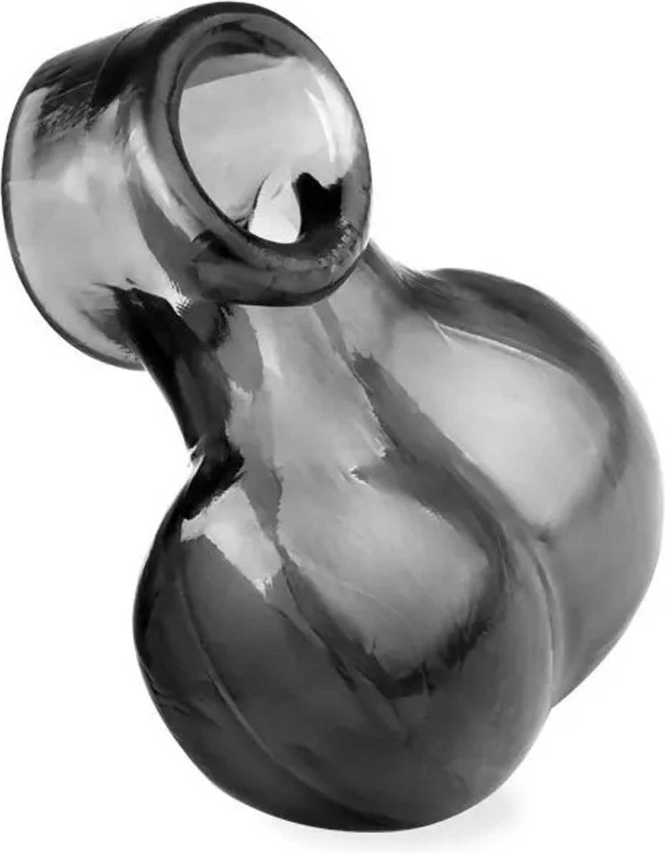Goedkoopste Elastische scrotum kooi - Ejaculatie vertragend - Cockring - Penis ring balzak - Langere seks - Hevige en fijne orgasmes - One size - Fijne siliconen afwerking