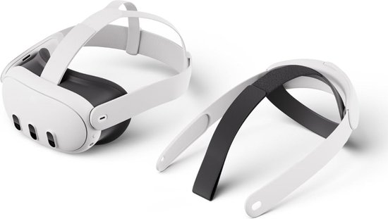 META Quest 3 512GB + Elite Strap - Oculus Quest 3 - VR Bril - VR Bril Met Controllers - VR-Brillen - VR Bril PC - Oculus