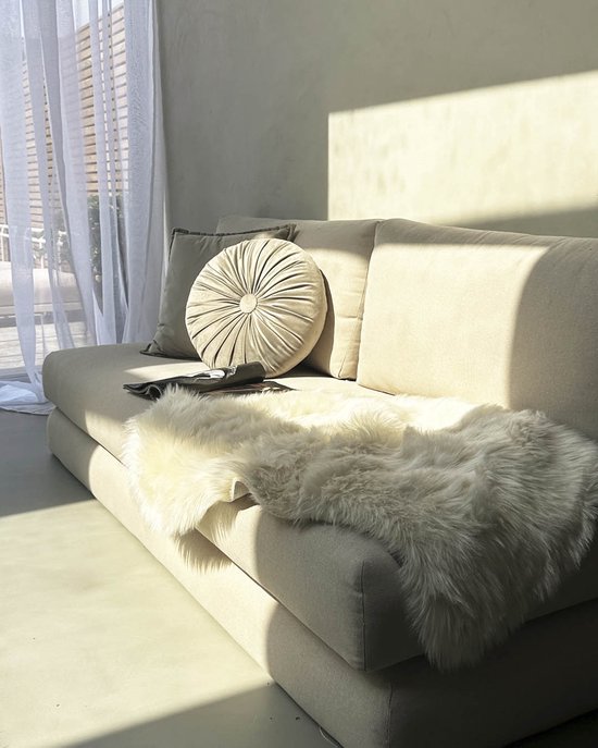 Rideau voilage transparent avec ruban plissé - 140x270cm - Blanc - HOOMstyle