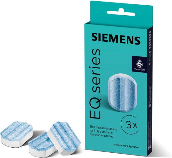Ontkalkingstabletten voor volautomatische koffiemachines - EQ Series - 2in1 - 3 x 36gr