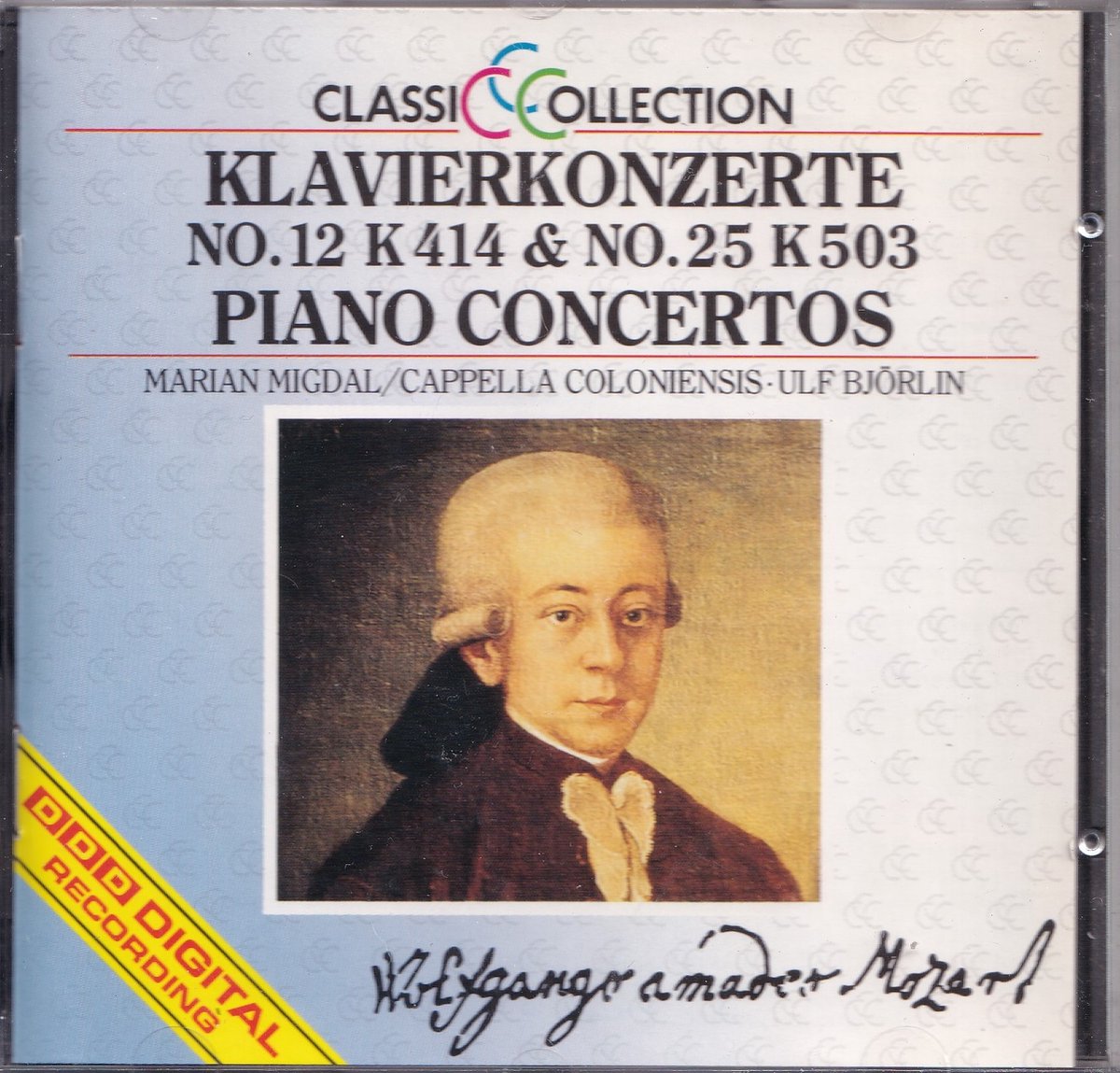 Piano Concertos nos 12 en 25, Adagio en Fuge in C minor - W.A. Mozart - Camerata Salzburg o.l.v. Sandor Vegh
