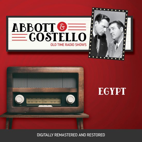 Abbott and Costello: Egypt - cover