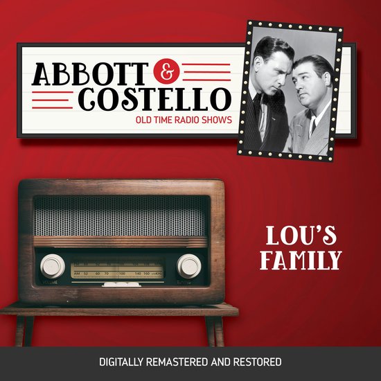 Abbott and Costello: Lou's Family - cover