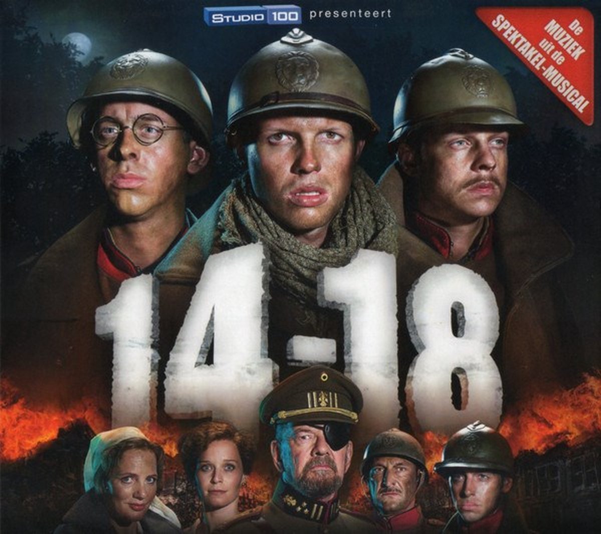 Various Artists - 14-18 Spektakel-musical (CD)