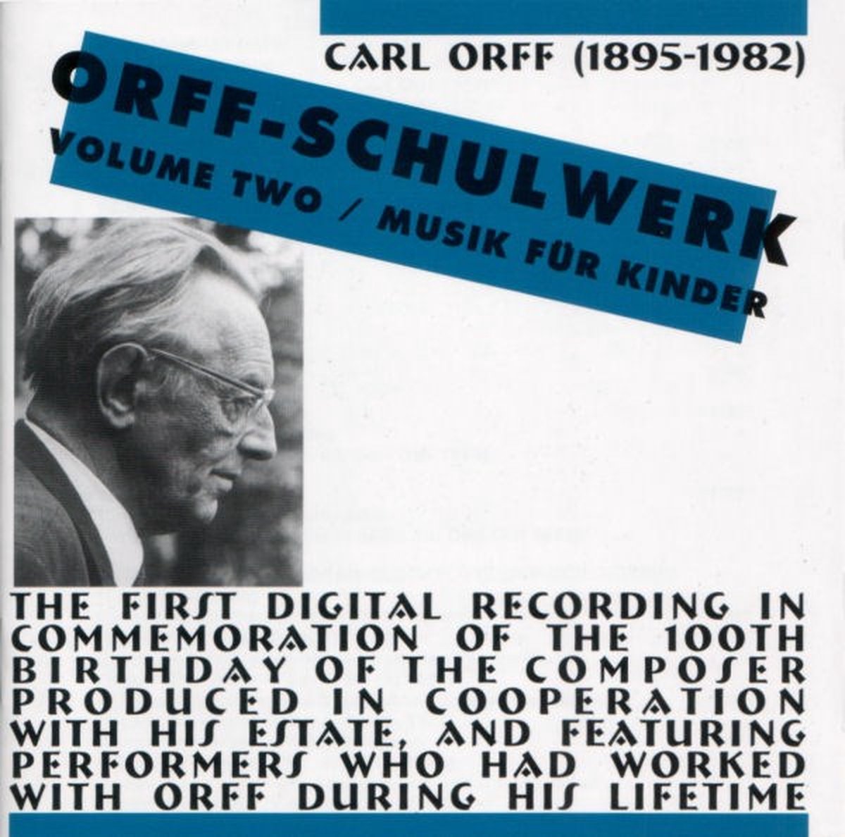 Various Artists - Orff Schulwerk Volume 2: Musik Für Ki (CD)