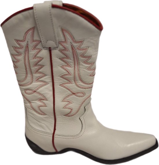 MAG-FLEX-WHITE-WESTERN BOOTS -SIZE 38 bol