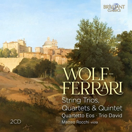 Foto: Matteo rocchi quartetto eos trio david wolf ferrari string trios quartets quintet cd 