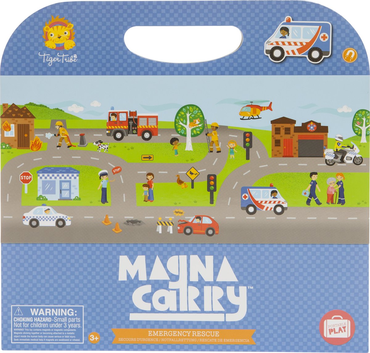 Tiger Tribe magneetboek - Emergency Rescue