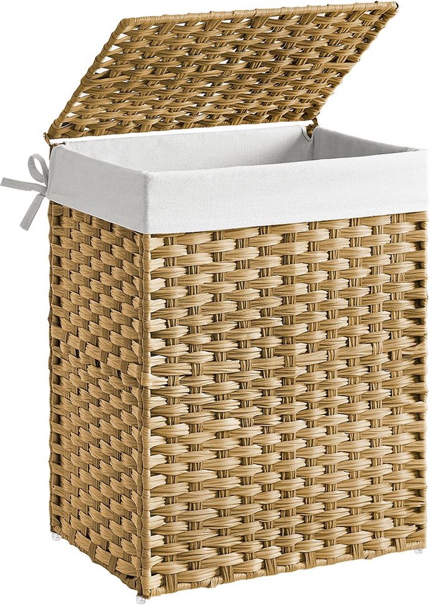 Wasmand – Handgeweven – 90 L – Wasbak – Naturel